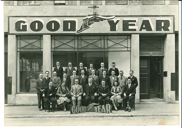 Goodyear Wellington opening 1929